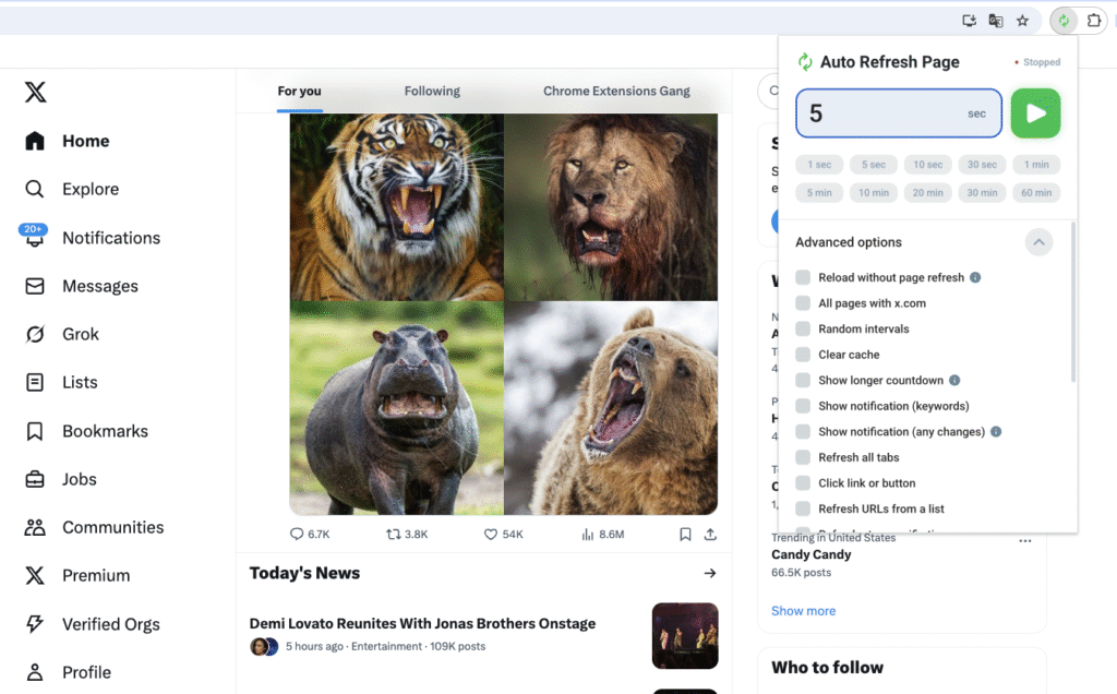 Auto Refresh for PC